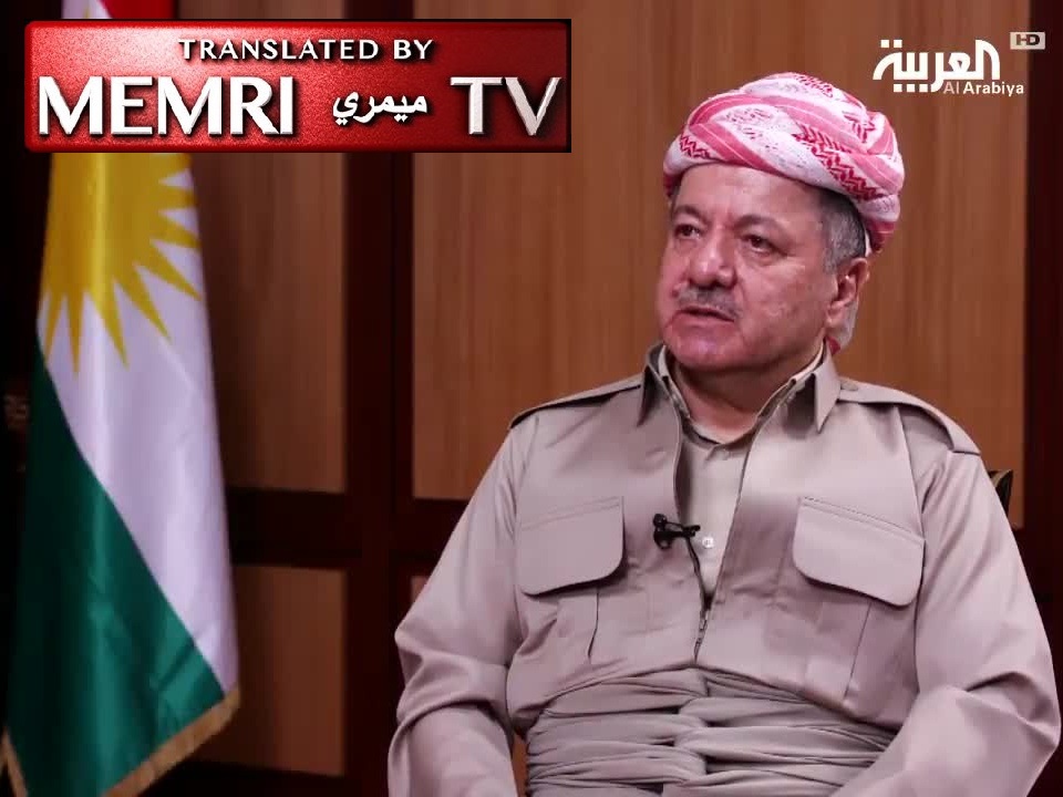 Kurdistan President Masoud Barzani: The Only Alternative to Independence Referendum Is an Agreement with Baghdad with International Guarantees